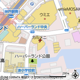 株式会社神戸新聞社　編集局運動部周辺の地図