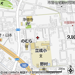 三重県津市久居野村町559-1周辺の地図