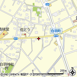 静岡県浜松市中央区白羽町848周辺の地図