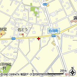 静岡県浜松市中央区白羽町847周辺の地図