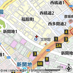 ＭＡＸ　ＰＡＲＫＩＮＧ２４神戸市兵庫区福原町４丁目駐車場周辺の地図