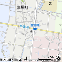 静岡県浜松市中央区富屋町203周辺の地図