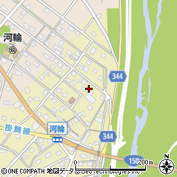 静岡県浜松市中央区河輪町89周辺の地図