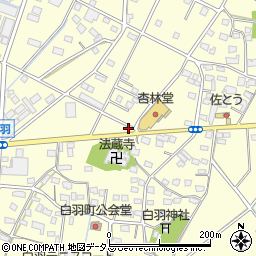 静岡県浜松市中央区白羽町327周辺の地図