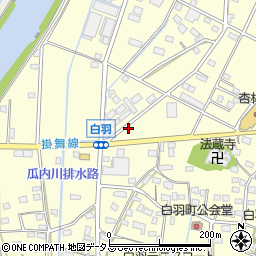 静岡県浜松市中央区白羽町314周辺の地図