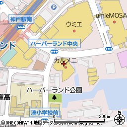 Mosrite Cafe モズライトカフェ 神戸店周辺の地図