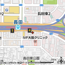 ミニストップ長田東１丁目店周辺の地図