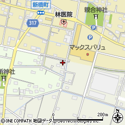 静岡県浜松市中央区米津町1819周辺の地図