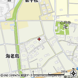 静岡県磐田市海老島520周辺の地図