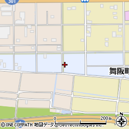 静岡県浜松市中央区舞阪町長十新田579周辺の地図