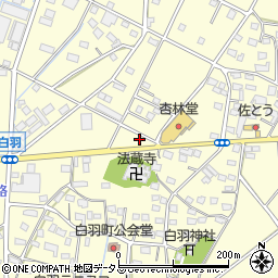 静岡県浜松市中央区白羽町326周辺の地図
