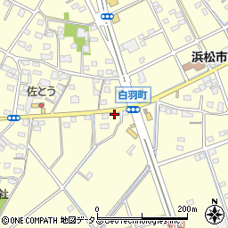 静岡県浜松市中央区白羽町799周辺の地図