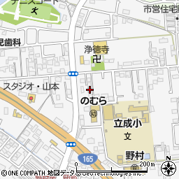 三重県津市久居野村町541-6周辺の地図