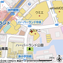 神戸情報文化ビル駐車場周辺の地図