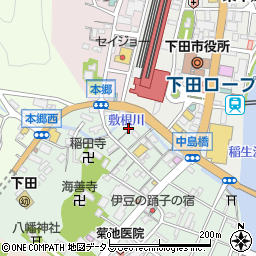 静岡県下田市一丁目1周辺の地図