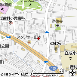 三重県津市久居野村町527-12周辺の地図