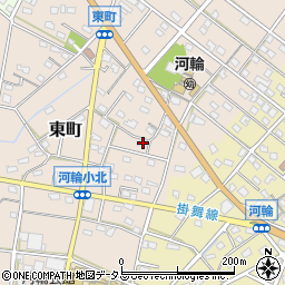 静岡県浜松市中央区東町284周辺の地図
