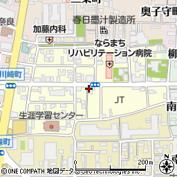 奈良県奈良市杉ヶ中町周辺の地図
