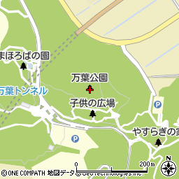 島根県立万葉公園周辺の地図
