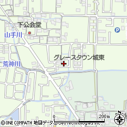 岡山県岡山市中区下44周辺の地図