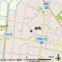 静岡県浜松市中央区東町501周辺の地図