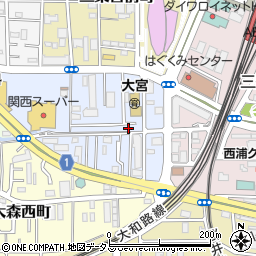 奈良県奈良市三条大宮町4-12周辺の地図