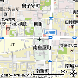 奈良県奈良市南魚屋町7周辺の地図