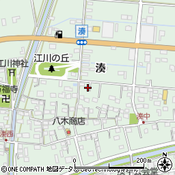 静岡県袋井市湊260周辺の地図