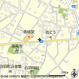静岡県浜松市中央区白羽町740周辺の地図