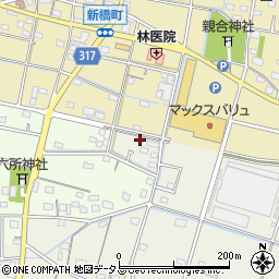 静岡県浜松市中央区米津町1822周辺の地図
