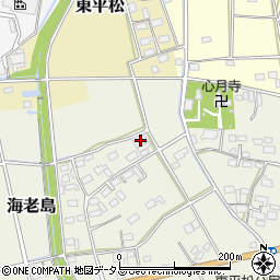 静岡県磐田市海老島265周辺の地図