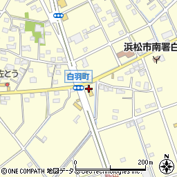静岡県浜松市中央区白羽町789周辺の地図