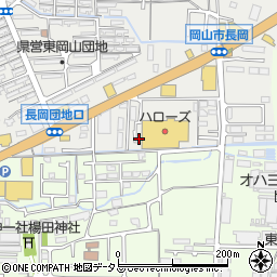 岡山県岡山市中区長岡449-10周辺の地図