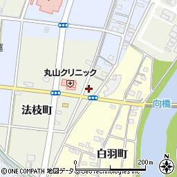 静岡県浜松市中央区法枝町248周辺の地図