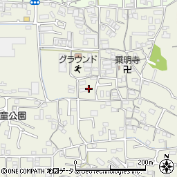 奈良県奈良市平松1丁目23周辺の地図