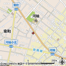 静岡県浜松市中央区東町262周辺の地図