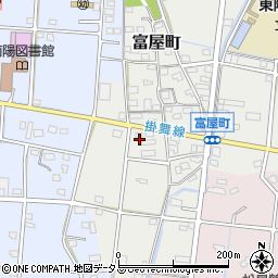静岡県浜松市中央区富屋町264周辺の地図