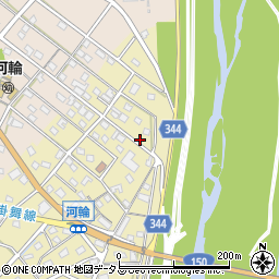 静岡県浜松市中央区河輪町50周辺の地図