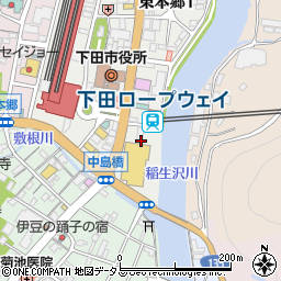 モスバーガー東急ストア下田店周辺の地図