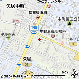 安藤塾　久居万町校周辺の地図