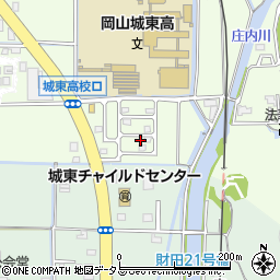 岡山県岡山市中区下90周辺の地図