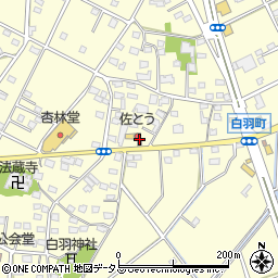 静岡県浜松市中央区白羽町748周辺の地図