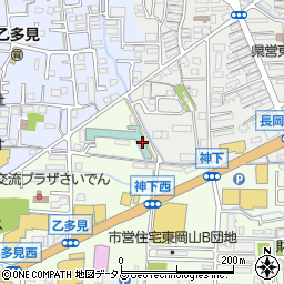 岡山県岡山市中区神下175周辺の地図