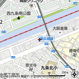 株式会社昭和コーポレーション大阪営業所周辺の地図