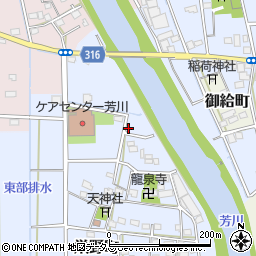 静岡県浜松市中央区鼡野町35周辺の地図