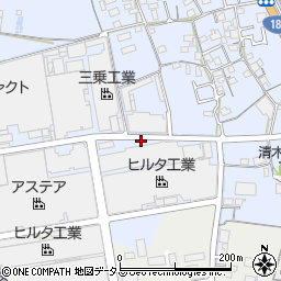 岡山県総社市井尻野82周辺の地図