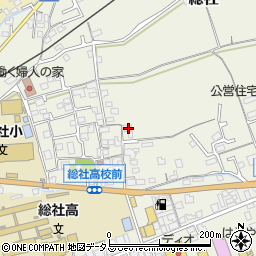 岡山県総社市総社1162周辺の地図