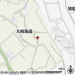 愛知県豊橋市高塚町大崎海道337周辺の地図