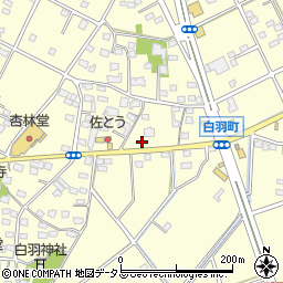 静岡県浜松市中央区白羽町772周辺の地図