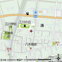 静岡県袋井市湊217周辺の地図